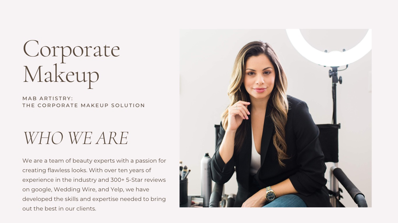 Corporate Makeup Makeup by Ana B