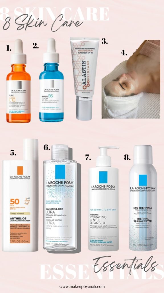 8 Skin Care Essentials Makeup By Ana B
